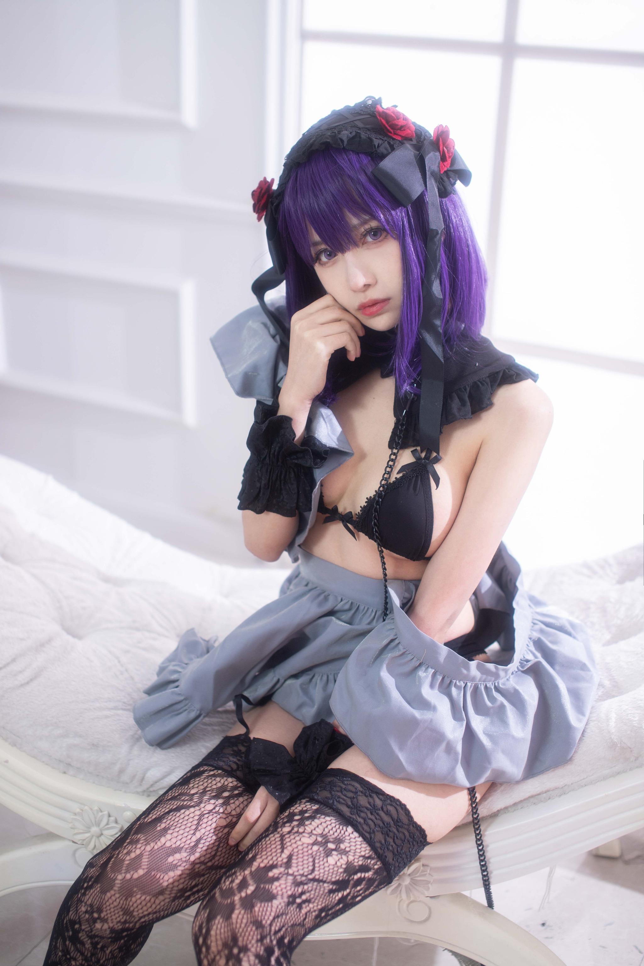 图片[1]-Shika小鹿鹿 – NO.085 喜多川海梦 小雫内衣 [17P]-XikXak